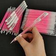 Ручка гелевая разметочная, для отрисовки эскиза. Розовая гелевая ручка.