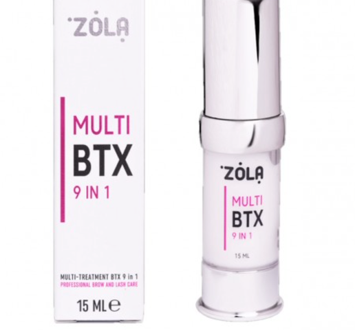 Филлер для бровей и ресниц Zola Multi BTX 9 в 1, 15 мл