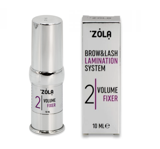 Состав для ламинирования бровей Zola 02 Volume Fixer, 10 мл