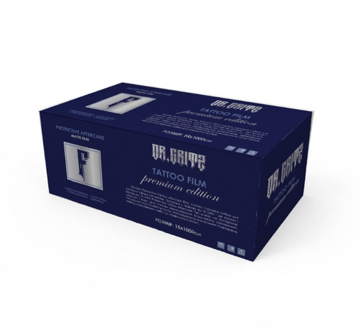 Пленка для заживления тату Dr.Gritz Premium 10 м, матовая