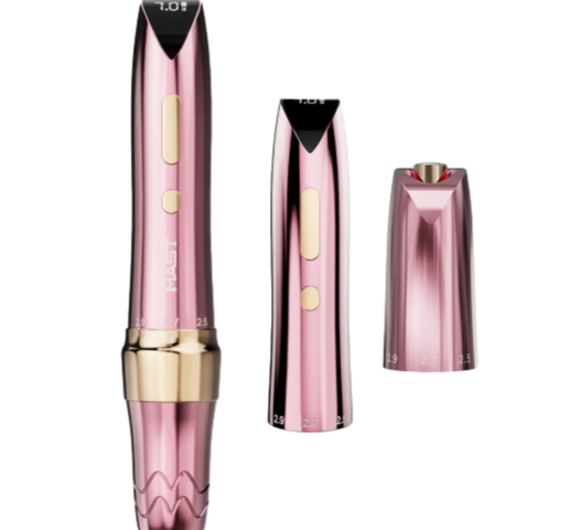 Беспроводная машинка для тату и татуажа Mast P60 Pink WQP-053 2 battery + RCA 