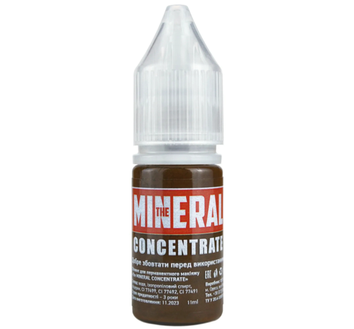 Пігмент для перманентного макіяжу The Mineral Concentrate №68 Brunette, 11 мл