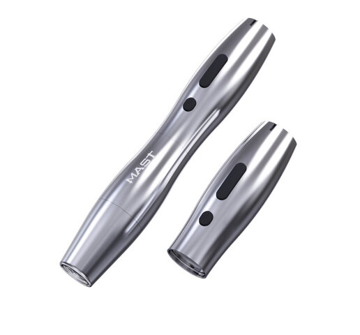 Бездротова машинка для татуажа Mast P20 Silver 2 Battary