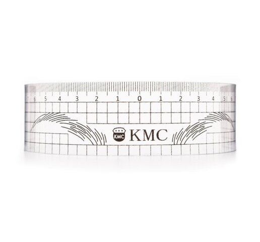 Линейка для бровей KMC